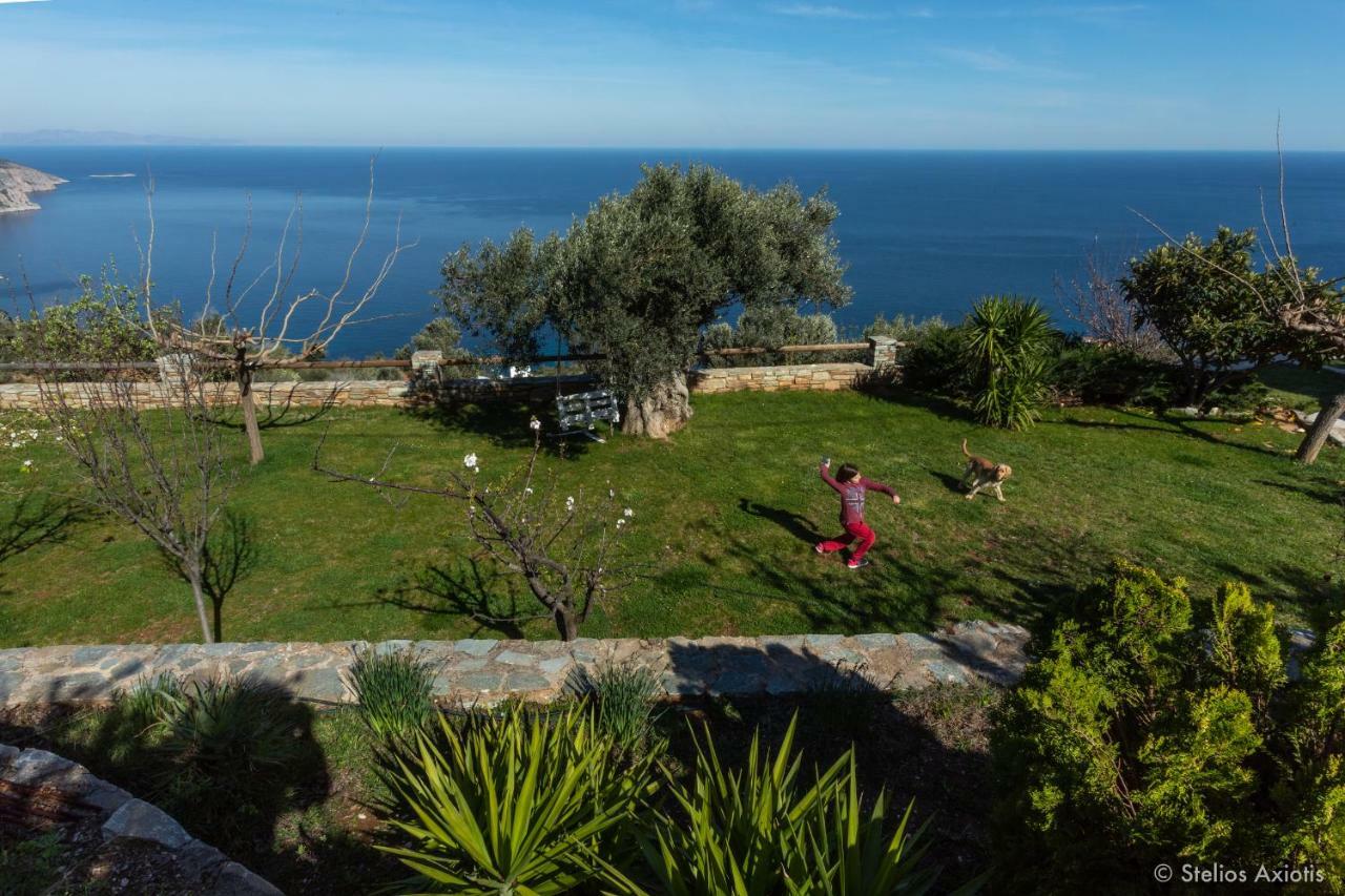 Aegean Panorama Apartments Akhladherí Buitenkant foto