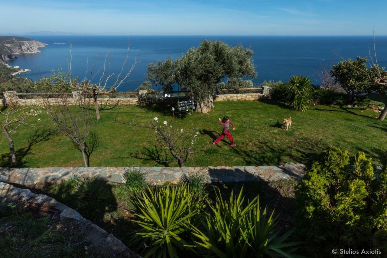 Aegean Panorama Apartments Akhladherí Buitenkant foto