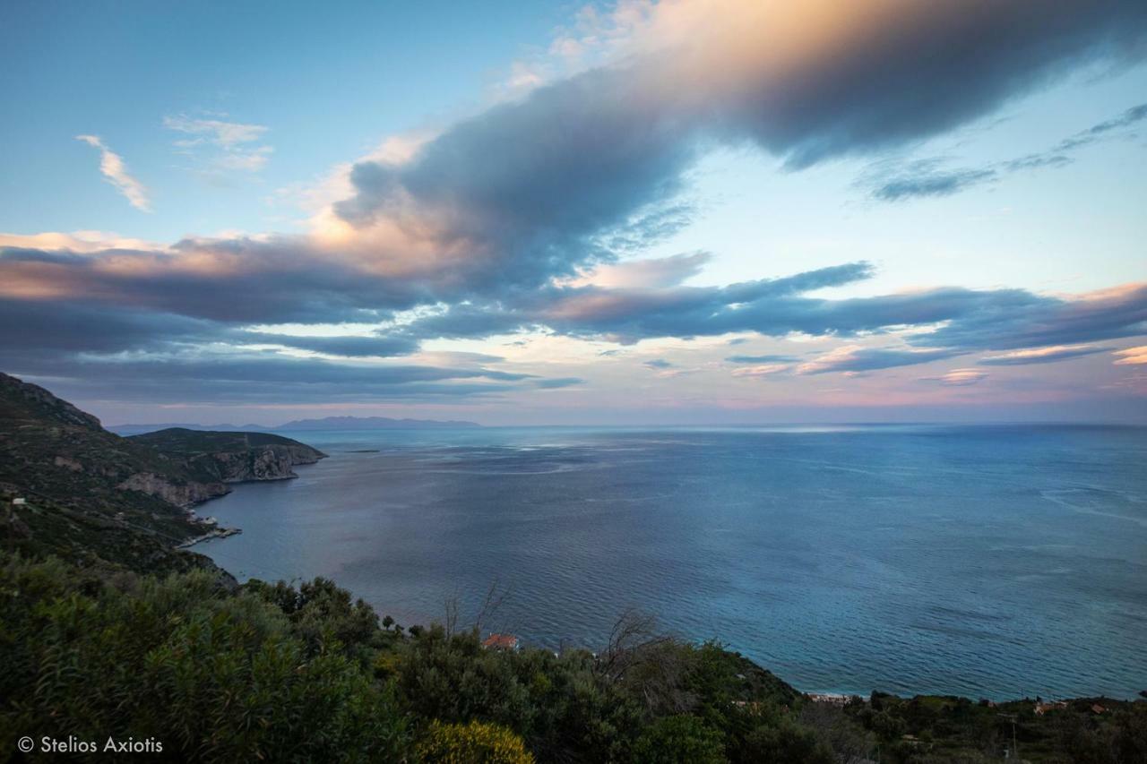 Aegean Panorama Apartments Akhladherí Buitenkant foto